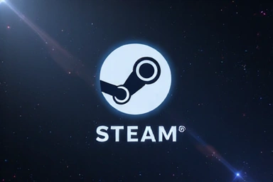 Image showing a Steam logo