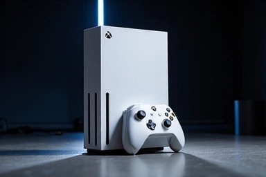 Image of an Xbox Series X console